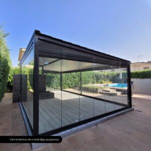 cerramiento patio interior en las Rozas