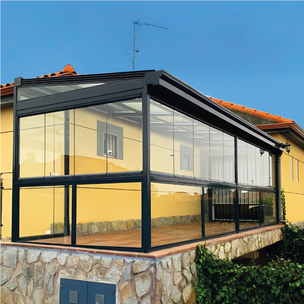 Cerramiento terraza Calidad amarilla